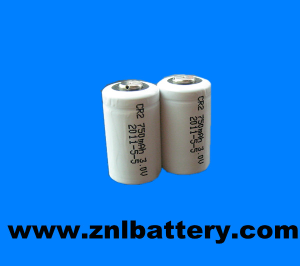 CR2 Li/MnO2 Cylindrical Batteries