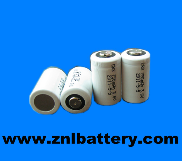 CR2 Li/MnO2 Cylindrical Batteries